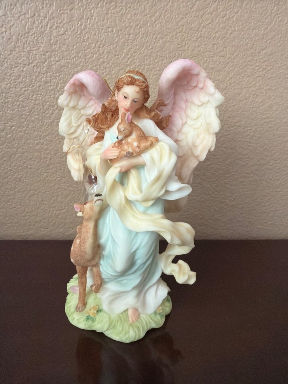 1998 Seraphim Classics Lillian Nurturing Life Angel Figurine w/Deer 1998 NEW - Picture 3 of 16